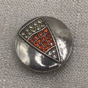 Candy Corn Snap Button Charm 18mm/20mm
